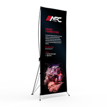 Load image into Gallery viewer, Tripod Standing Banner 24" x 66"