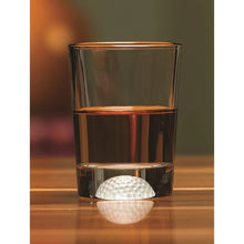 Load image into Gallery viewer, 3.5 oz. Shot Glass with Frosted Golf Ball Bottom