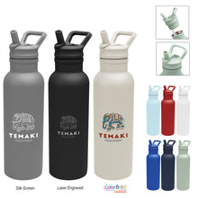 Load image into Gallery viewer, 17 oz. Hailey Recycled Stainless Steel Bottle