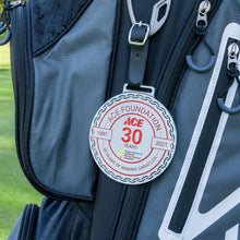 Load image into Gallery viewer, Round 2.5" Die Cast Bag Tag