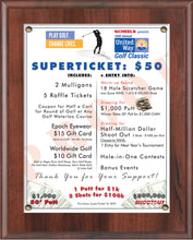 Load image into Gallery viewer, The SuperTicket Tournament Fundraising Package