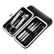 Load image into Gallery viewer, Stainless Steel Manicure Kit, Nail Clippers Kit, Nail Care Tools