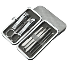 Load image into Gallery viewer, Stainless Steel Manicure Kit, Nail Clippers Kit, Nail Care Tools