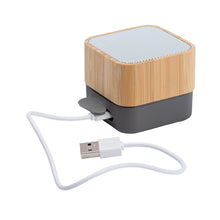 Load image into Gallery viewer, Bamboo Wireless Light-up Speaker