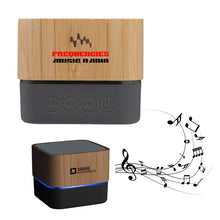 Load image into Gallery viewer, Bamboo Wireless Light-up Speaker