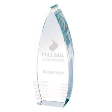 Load image into Gallery viewer, Hang-Ten Crystal Award