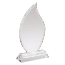 Load image into Gallery viewer, Beveled Crystal Flame Award
