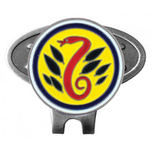 Load image into Gallery viewer, Oval Metal Hat Clip with Magnetic Ball Marker