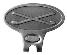 Load image into Gallery viewer, Oval Metal Hat Clip with Magnetic Ball Marker