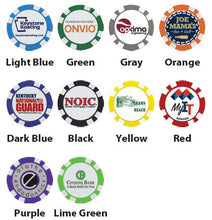 Load image into Gallery viewer, 2-Ball Tube with Custom Poker Chip