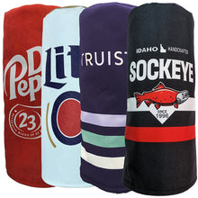 Load image into Gallery viewer, A custom imprinted barrel style head cover for a golf club