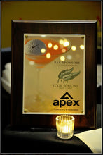 Load image into Gallery viewer, Cherry Wood Sponsor Plaque