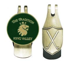 Load image into Gallery viewer, Crest Metal Hat Clip with Magnetic Ball Marker