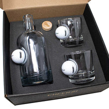 Load image into Gallery viewer, FORE! Golf Ball Embedded 750ml Glass Decanter