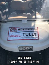 Load image into Gallery viewer, Golf Cart Sponsor Static Clings
