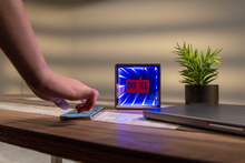 Load image into Gallery viewer, Interstellar Wood Grain Mirror Light up Speaker