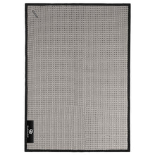 Load image into Gallery viewer, A grey club glove waffle texture golf towel