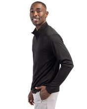 Load image into Gallery viewer, a model wearing a long sleeve shirt, picture taken from the side