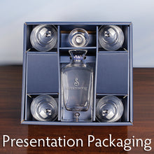 Load image into Gallery viewer, Decanter and glasses packaging example