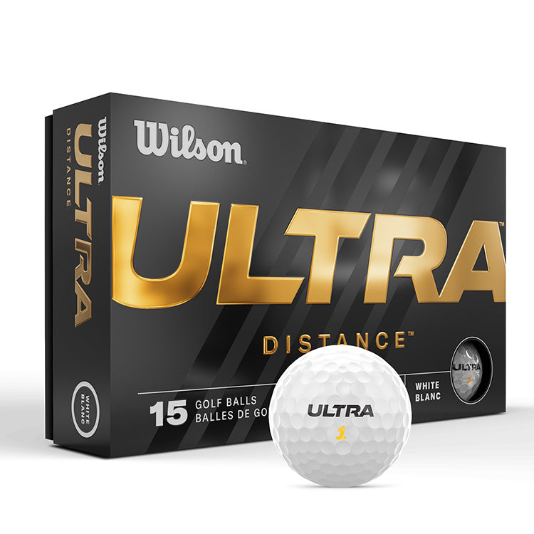 Wilson Ultra Golf Balls with Logo *15-Ball Box*