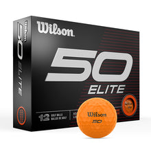 Load image into Gallery viewer, Wilson Staff 50 Elite Golf Balls with Logo