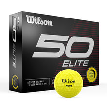Load image into Gallery viewer, Wilson Staff 50 Elite Golf Balls with Logo