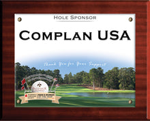 Load image into Gallery viewer, Mahogany Sponsor Plaque