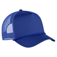 Load image into Gallery viewer, Port Authority 5 Panel Snapback with Mesh Cap