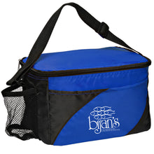 Load image into Gallery viewer, 6 Can Cooler with Mesh Bottle Holder & Strap