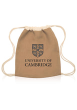 Load image into Gallery viewer, 100% Natural Jute Drawstring Backpack
