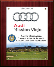 Load image into Gallery viewer, Mahogany Sponsor Plaque