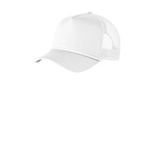 Load image into Gallery viewer, Port Authority 5 Panel Snapback with Mesh Cap