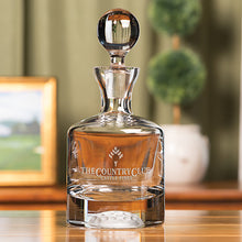 Load image into Gallery viewer, Clubhouse Classic Whiskey Decanter