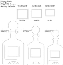Load image into Gallery viewer, Clubhouse Classic Whiskey Decanter