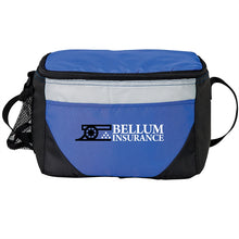 Load image into Gallery viewer, 6-Can Cooler with Mesh Bottle Holder