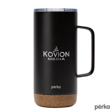 Load image into Gallery viewer, 16 oz. 304 Double Wall Stainless Steel Mug w/ Cork Bottom