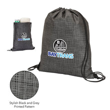Load image into Gallery viewer, Textured Drawstring Backpack