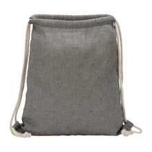 Load image into Gallery viewer, Uptown Recycled Cotton Drawstring Tote