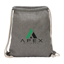 Load image into Gallery viewer, Uptown Recycled Cotton Drawstring Tote