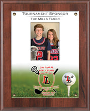 Load image into Gallery viewer, Cherry Wood Sponsor Plaque