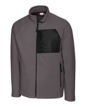 Load image into Gallery viewer, Cutter & Buck Clique Summit Microfleece Hybrid Full Zip Jacket