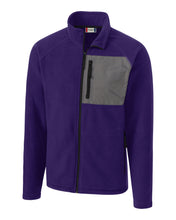 Load image into Gallery viewer, Cutter & Buck Clique Summit Microfleece Hybrid Full Zip Jacket