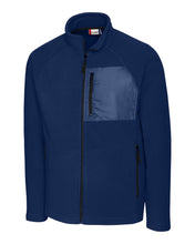 Load image into Gallery viewer, Cutter & Buck Clique Summit Microfleece Hybrid Full Zip Jacket