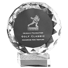 Load image into Gallery viewer, Optic Crystal Starburst with Diamond Cut Edge