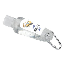 Load image into Gallery viewer, 1 oz. Hand Sanitizer with Carabiner Clip