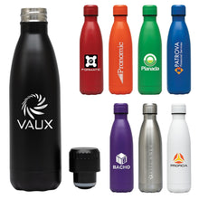 Load image into Gallery viewer, 17 oz. Double Wall, Stainless Steel Vacuum Bottle