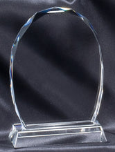 Load image into Gallery viewer, Optic Crystal Teardrop Ovals with Diamond Cut Edge