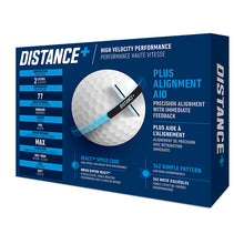 Load image into Gallery viewer, TaylorMade Distance+ Golf Balls with Logo