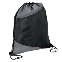 Load image into Gallery viewer, Sport Drawstring Backpack w/Zipper Pocket