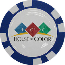 Load image into Gallery viewer, Premium Resin Domed Golf Poker Chips